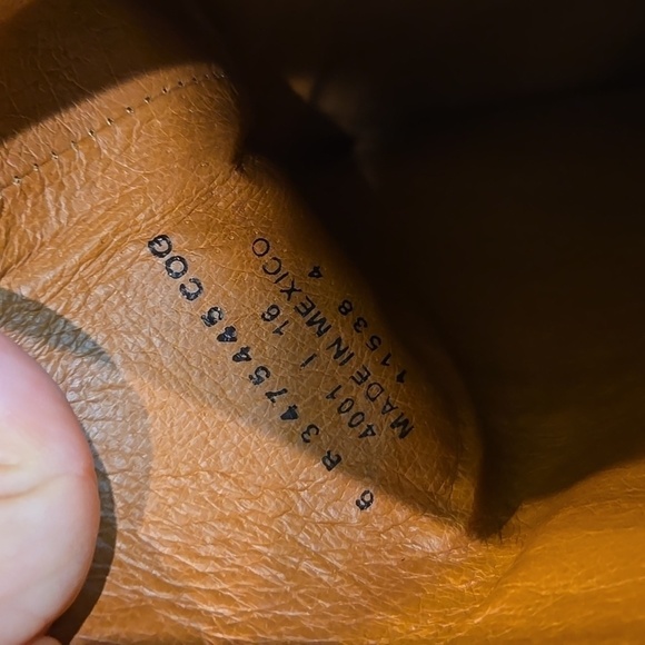 Frye Women 4001 Tall Leather Riding Boots shoes sz 6B - Picture 10 of 13